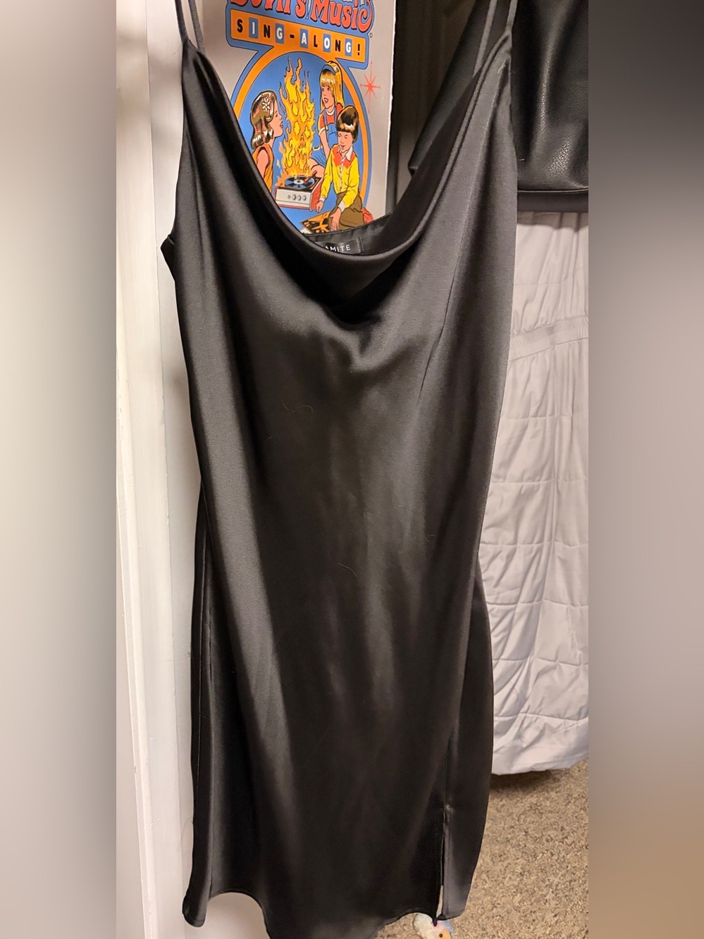 Woman’s Black Silk Dynamite Dress